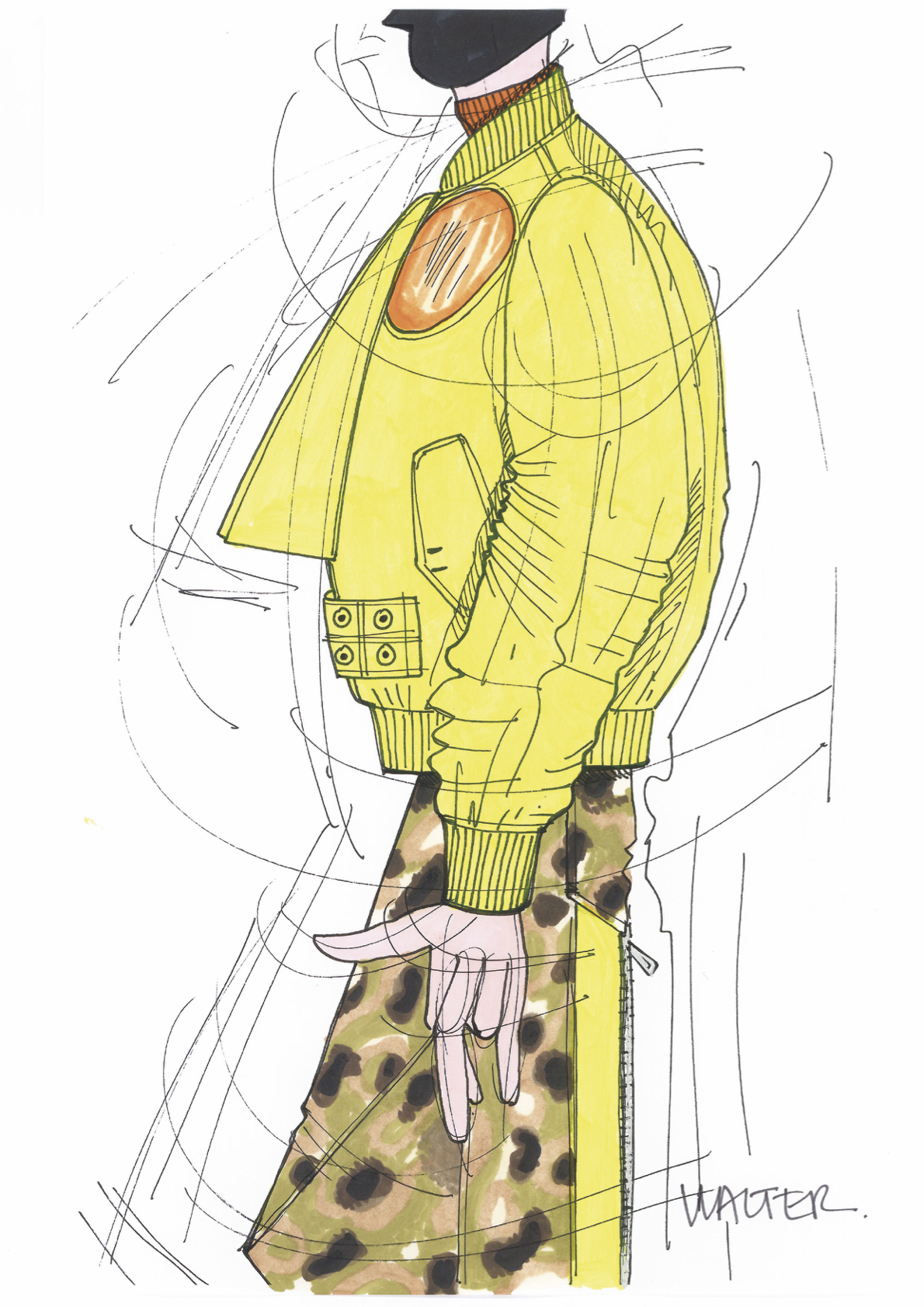Walter Van Beirendonck AW21 'FUTURE PROOF' Collection + Drawings